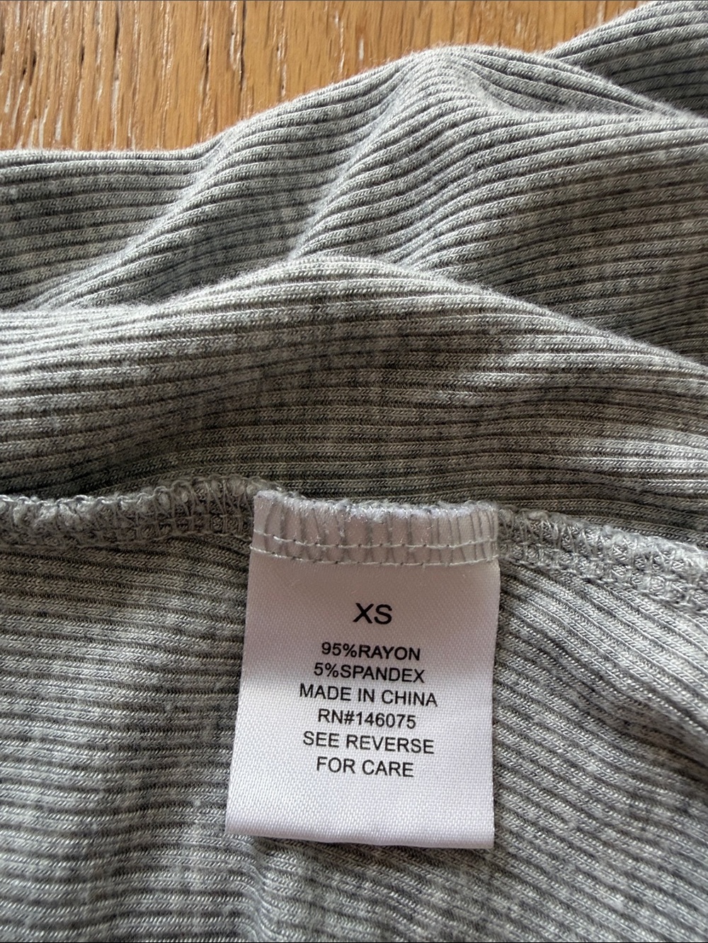 Sweet Romeo Ribbed Baby tee (xs) - Picture 5 of 7